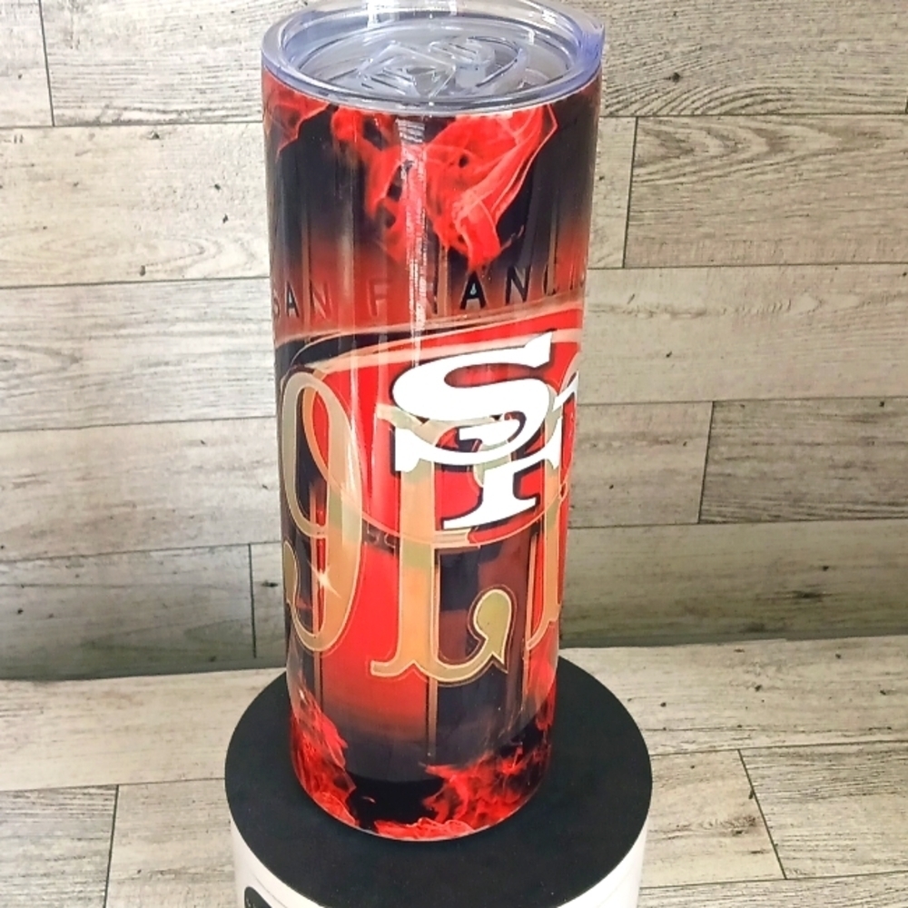San Francisco 49ers Stainless steel handmade Tumbler 20oz